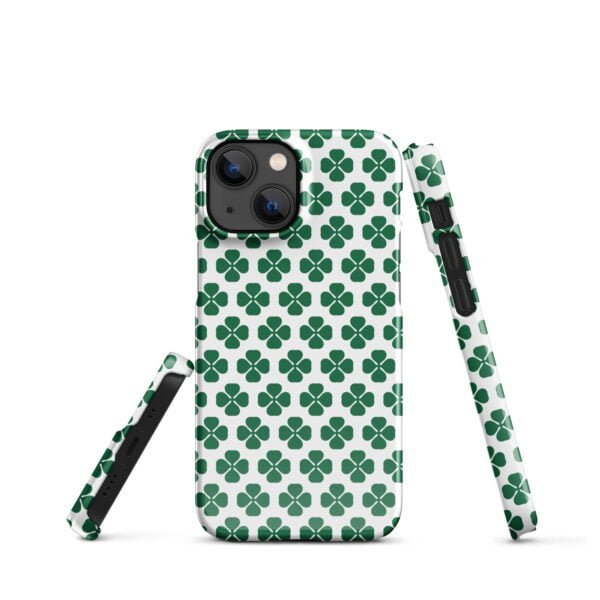 Quadrifoglio Green Snap case for iPhone®
