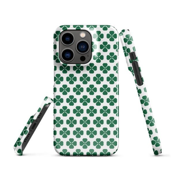Quadrifoglio Green Snap case for iPhone®