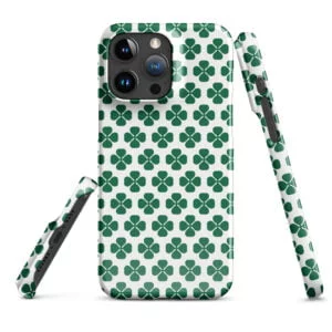 Quadrifoglio Green Snap case for iPhone®