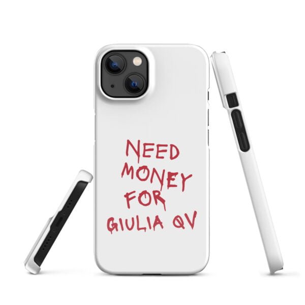 Need Money For Giulia QV Rosso Snap case for iPhone®