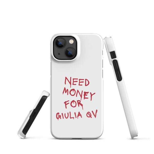 Need Money For Giulia QV Rosso Snap case for iPhone®