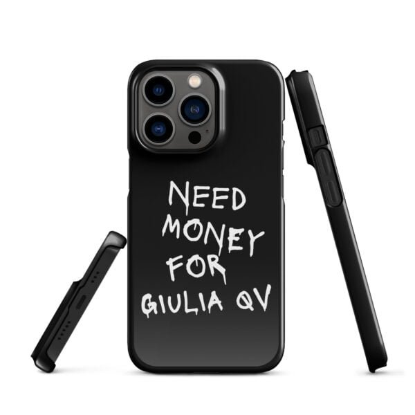 Need Money For Giulia QV Nero Snap case for iPhone®