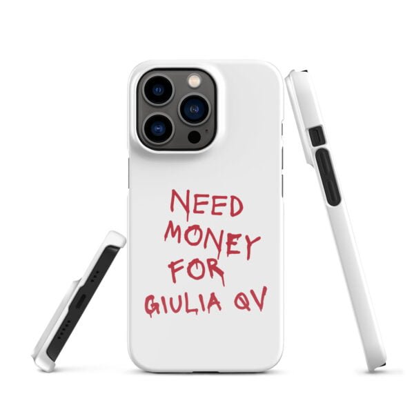 Need Money For Giulia QV Rosso Snap case for iPhone®