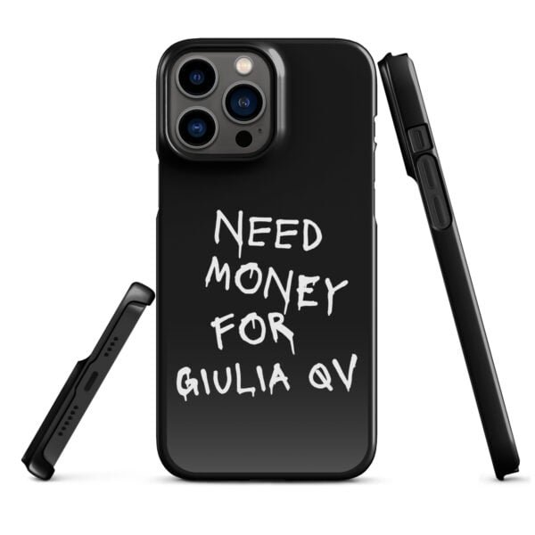 Need Money For Giulia QV Nero Snap case for iPhone®