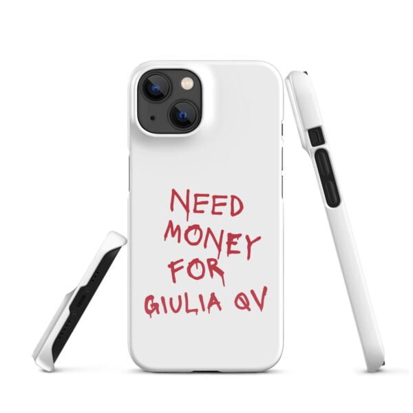 Need Money For Giulia QV Rosso Snap case for iPhone®