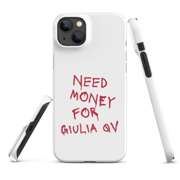 Need Money For Giulia QV Rosso Snap case for iPhone®