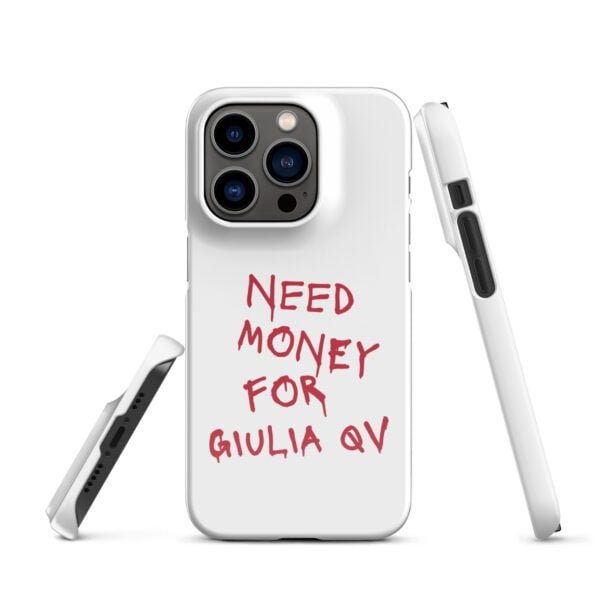 Need Money For Giulia QV Rosso Snap case for iPhone®