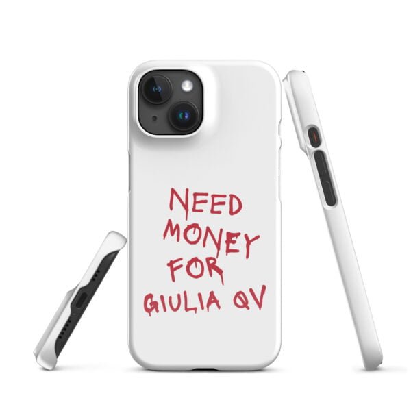 Need Money For Giulia QV Rosso Snap case for iPhone®