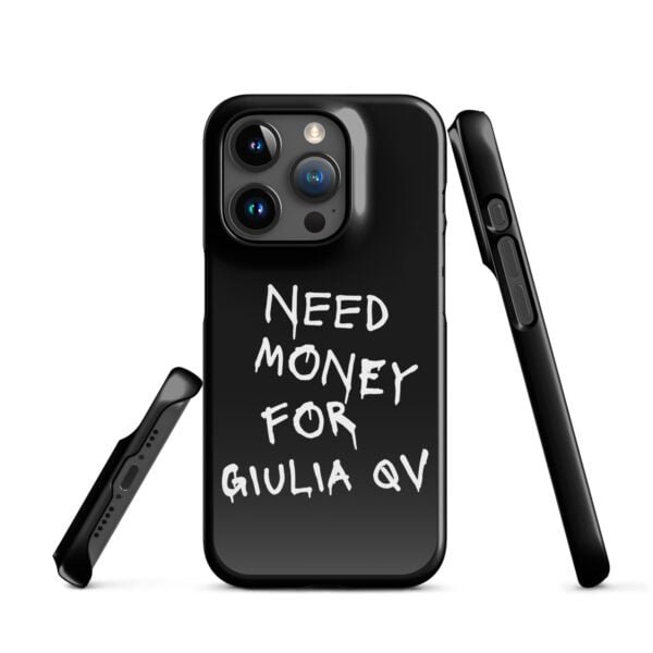 Need Money For Giulia QV Nero Snap case for iPhone®