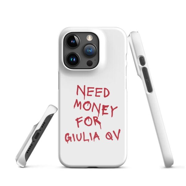 Need Money For Giulia QV Rosso Snap case for iPhone®