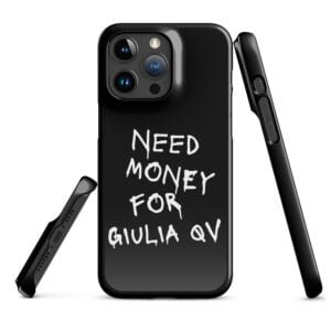 Need Money For Giulia QV Nero Snap case for iPhone®