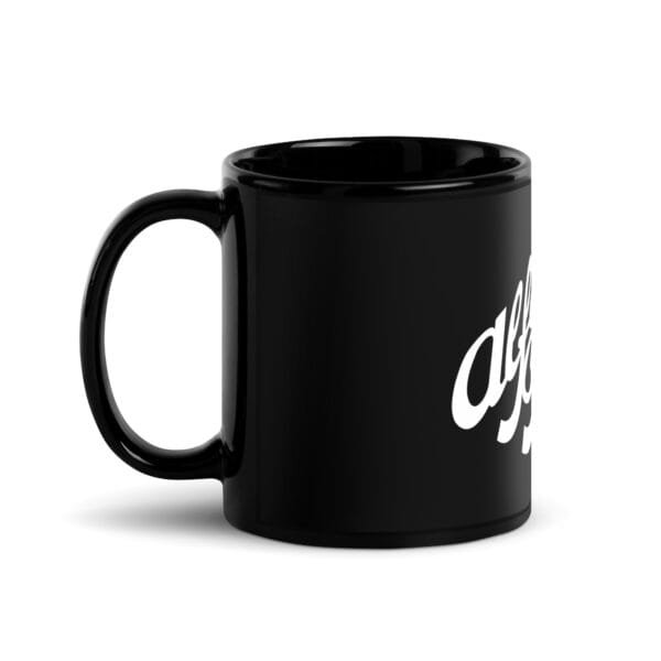 Alfa Romeo Vintage BW Logo Mug - Image 2