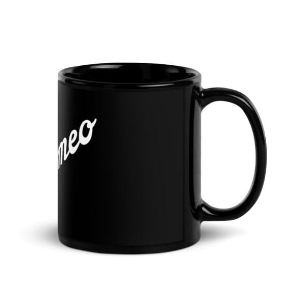 Alfa Romeo Vintage BW Logo Mug - Image 3