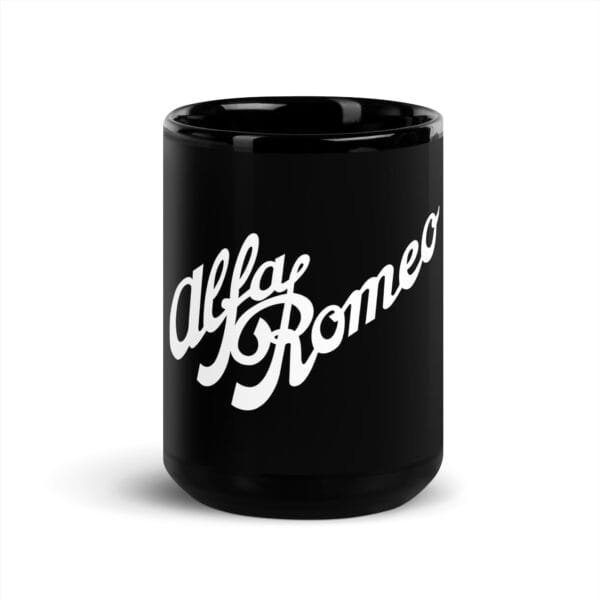 Alfa Romeo Vintage BW Logo Mug