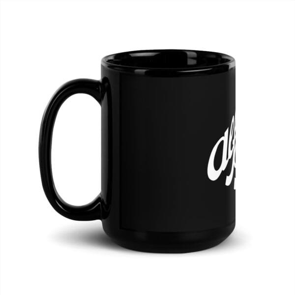 Alfa Romeo Vintage BW Logo Mug - Image 5