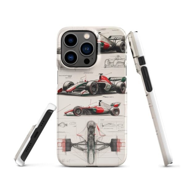 Alfa Romeo F1 concept drawings case for iPhone® - Image 4