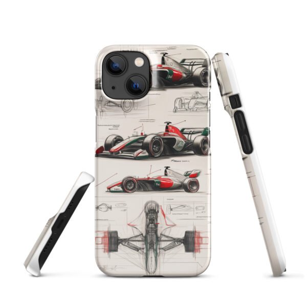 Alfa Romeo F1 concept drawings case for iPhone® - Image 6