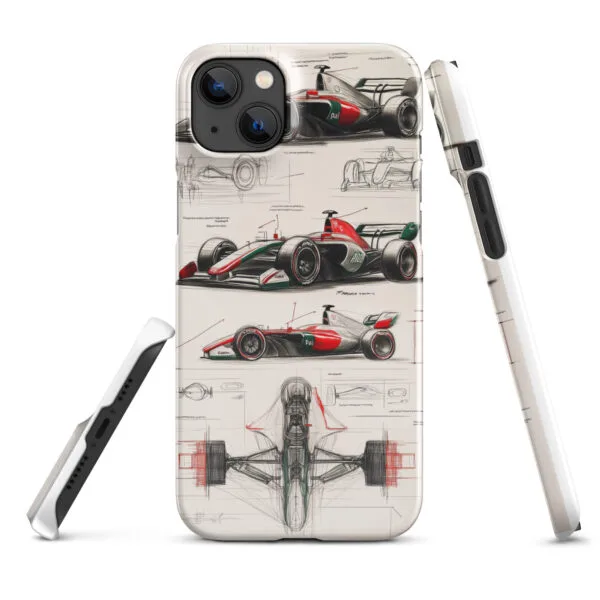 Alfa Romeo F1 concept drawings case for iPhone® - Image 7