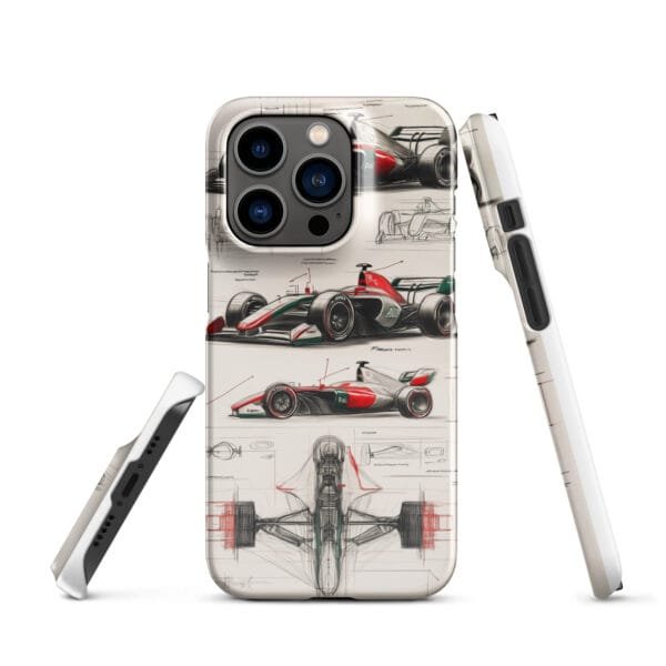 Alfa Romeo F1 concept drawings case for iPhone® - Image 8