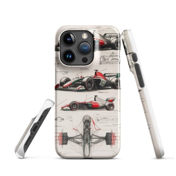 Alfa Romeo F1 concept drawings case for iPhone® - Image 12