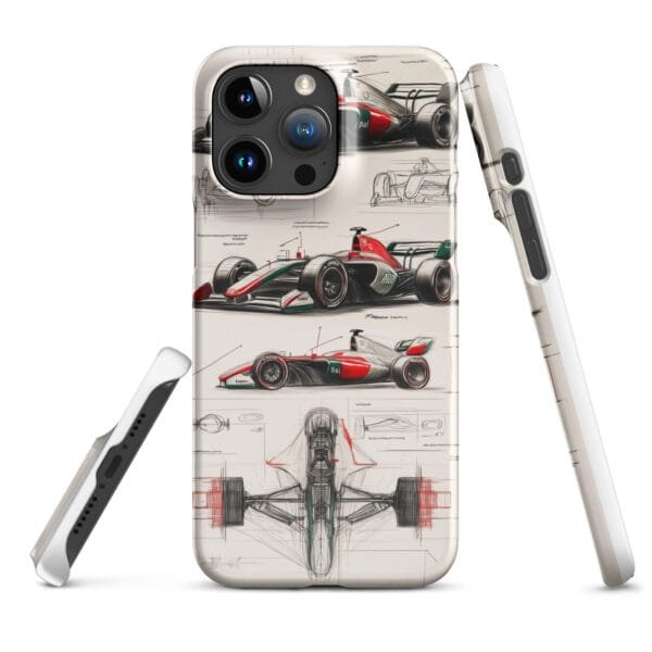 Alfa Romeo F1 concept drawings case for iPhone® - Image 13