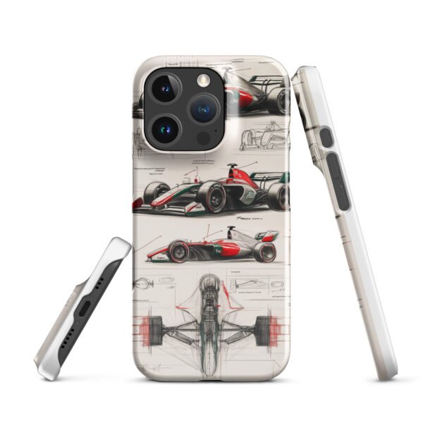 Alfa Romeo F1 concept drawings case for iPhone® - Image 16