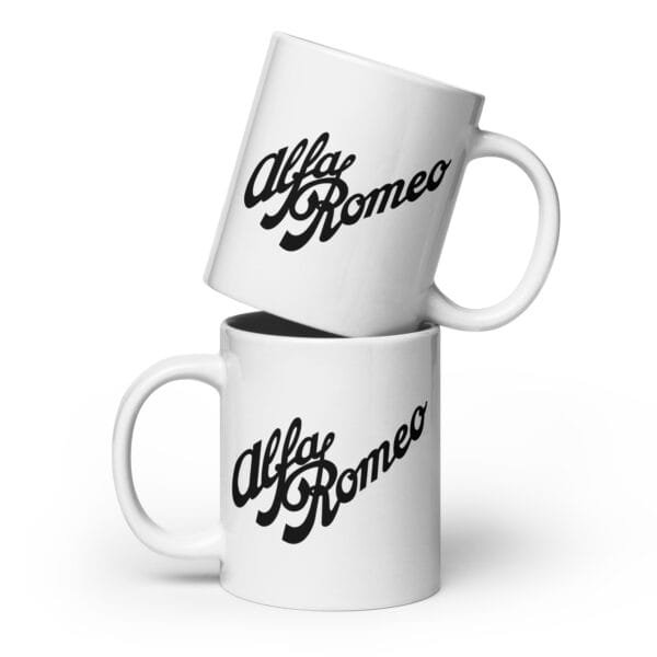 Alfa Romeo Vintage Logo Mug