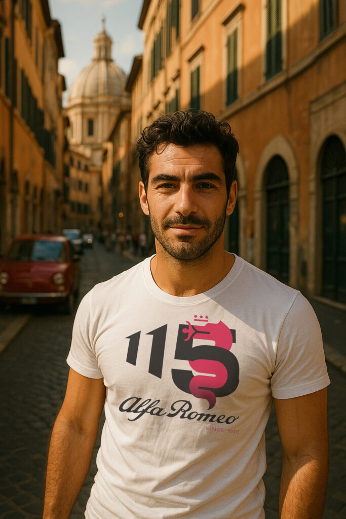 Unisciti alla celebrazione: il 115° anniversario di Alfa Romeo con Alfisti.rs! 1 Alfa Romeo 115th Anniversary T-Shirt