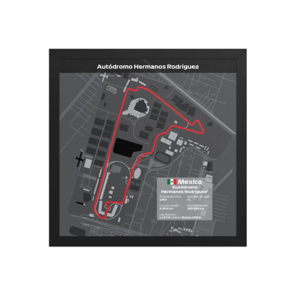 Mexican F1 Grand Prix Wall Art – A Tribute to the Circuit Hermanos Rodríguez - Image 3