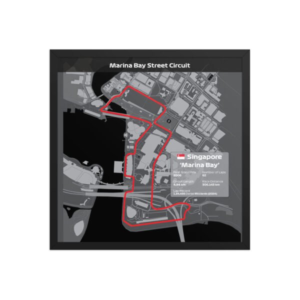 Singapore F1 Grand Prix Wall Art – Marina Bay Under the Lights - Image 5