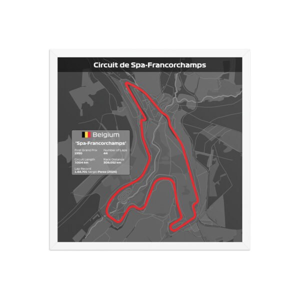 Belgian F1 Grand Prix Wall Art – A Tribute to Spa-Francorchamps - Image 10