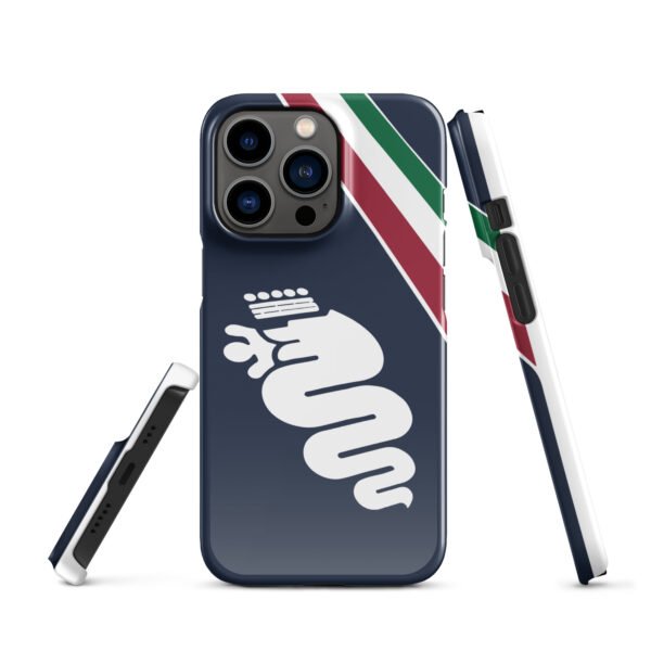 Alfa Romeo Biscione iPhone® Cover - Montecarlo Blue - Image 4