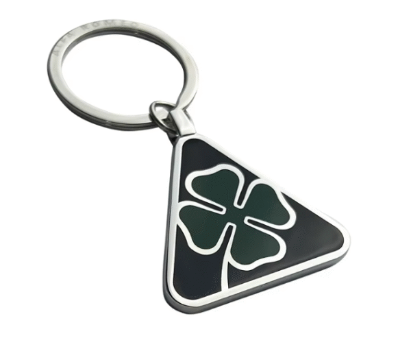 Quadrifoglio Keychain - Authentic Alfa Romeo Lucky Clover Pendant for Giulia & Stelvio Alfisti
