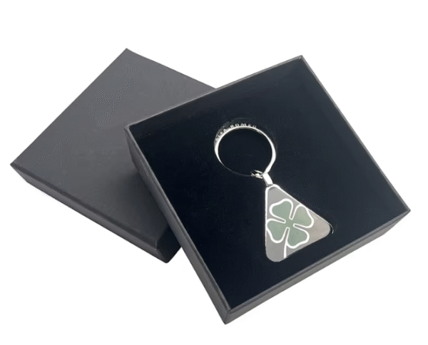 Quadrifoglio Keychain - Authentic Alfa Romeo Lucky Clover Pendant for Giulia & Stelvio Alfisti