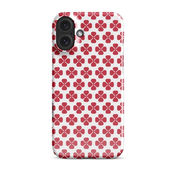 Quadrifoglio Red Snap case for iPhone® - Image 15