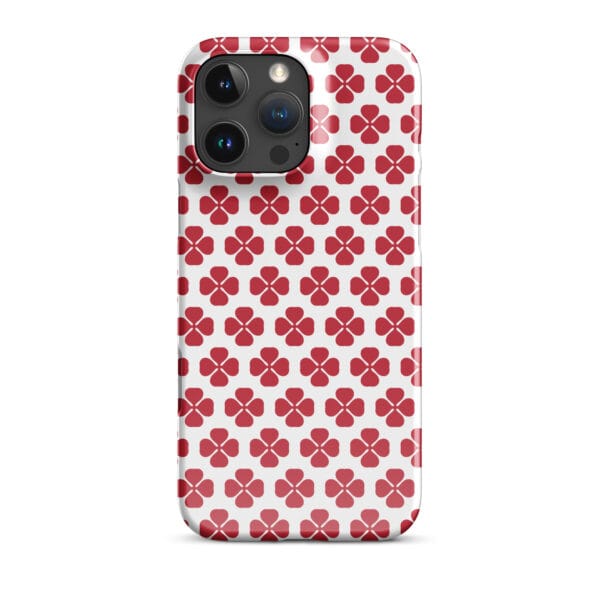 Quadrifoglio Red Snap case for iPhone® - Image 17