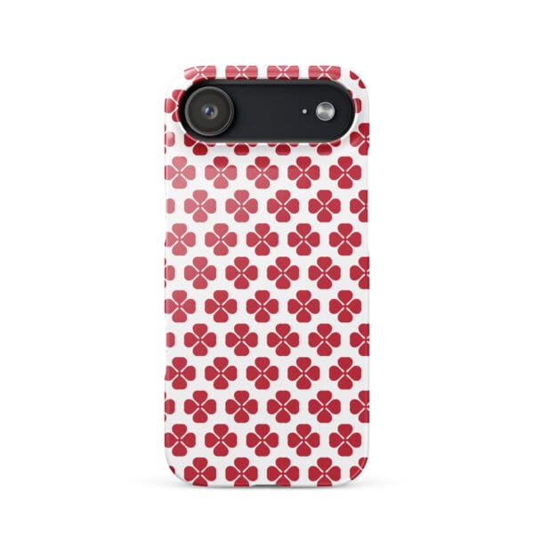 Quadrifoglio Red Snap case for iPhone® - Image 19