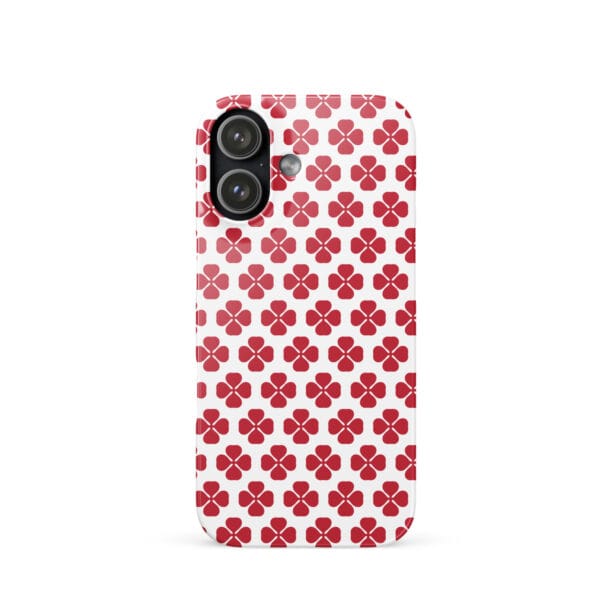 Quadrifoglio Red Snap case for iPhone® - Image 18