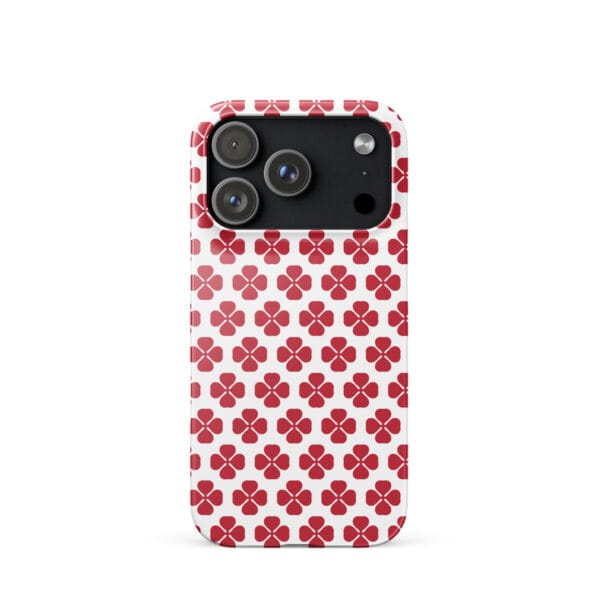 Quadrifoglio Red Snap case for iPhone® - Image 20