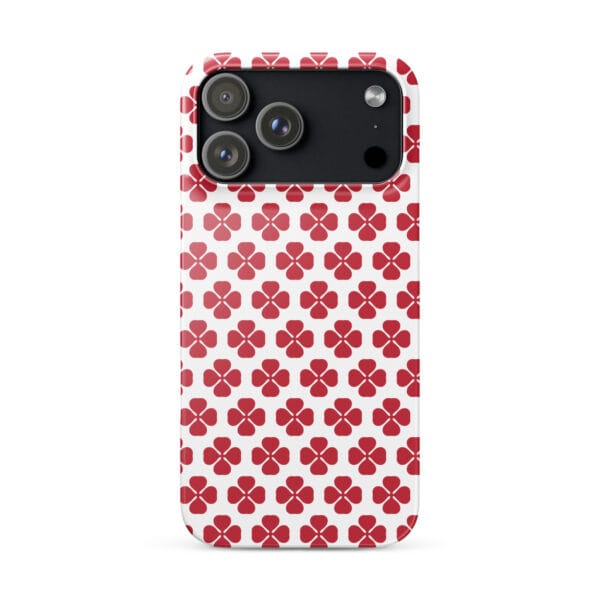 Quadrifoglio Red Snap case for iPhone® - Image 21