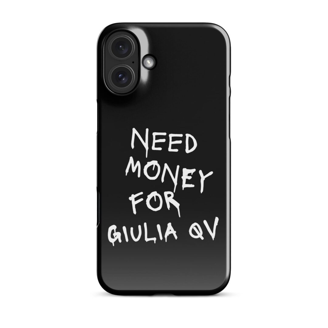 Need Money For Giulia QV Nero Snap case for iPhone® 15 Need Money For Giulia QV Nero Snap case for iPhone® - Image 15