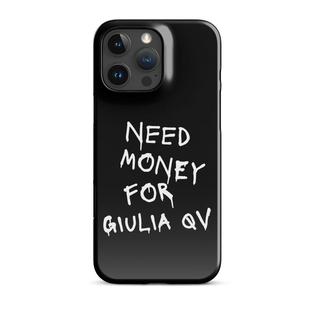 Need Money For Giulia QV Nero Snap case for iPhone® 17 Need Money For Giulia QV Nero Snap case for iPhone® - Image 17
