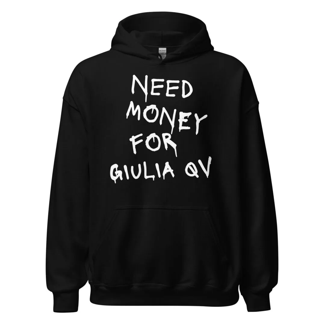 Felpa Need Money for Giulia QV