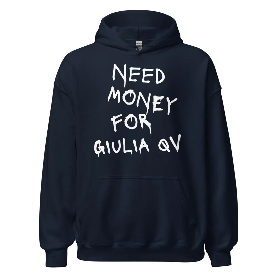 Felpa Need Money for Giulia QV - immagine 2